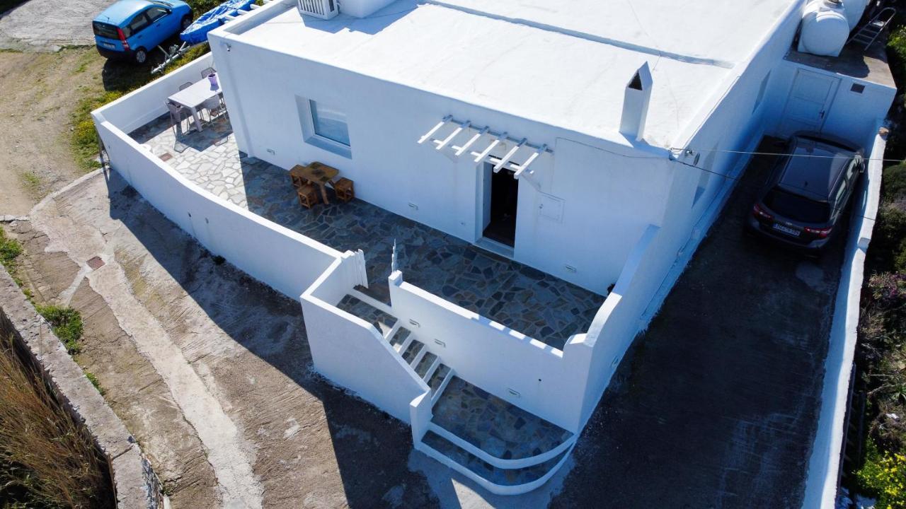 Modern Cycladic Sea View House Hébergement de vacances Ornos (Mykonos)